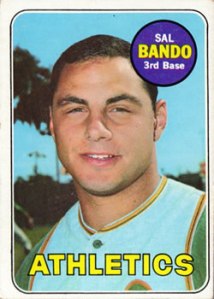 Bando was captain of the Oakland A's dynasty from 1971-1975. 